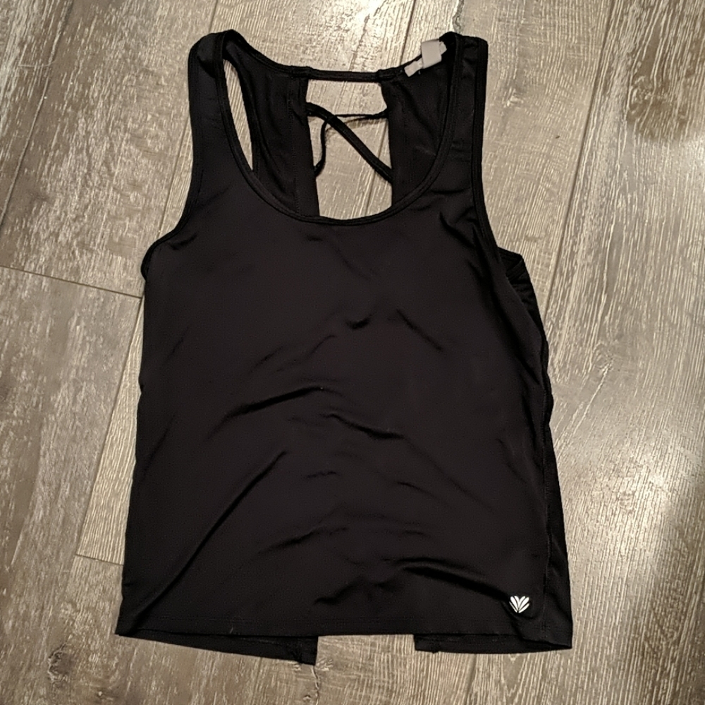 Xs black forever 21 workout top